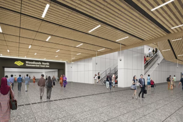 Johore-Singapore RTS Woodlands North Station